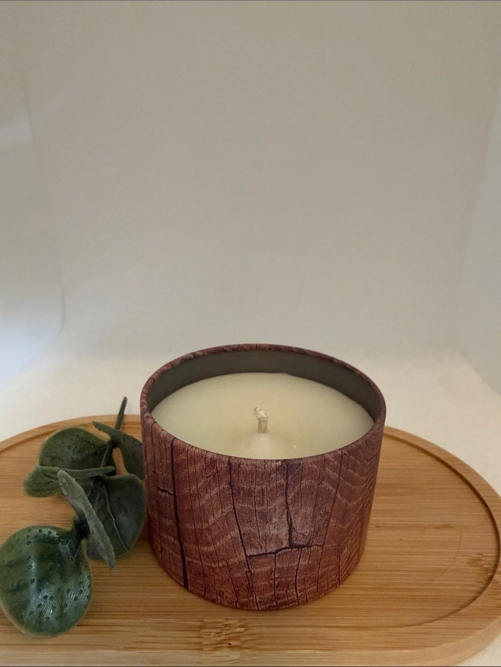 Wicks and Crafts Wesley Chapel Soy Candle - Brown Rustic Jar